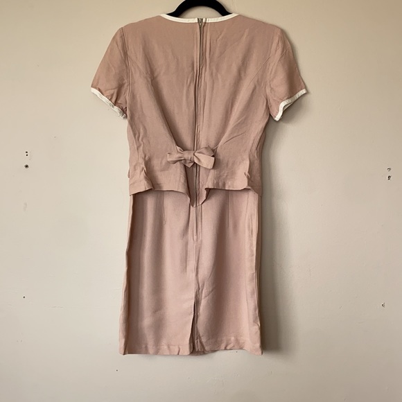 Vintage Peach Minidress - Picture 3 of 4